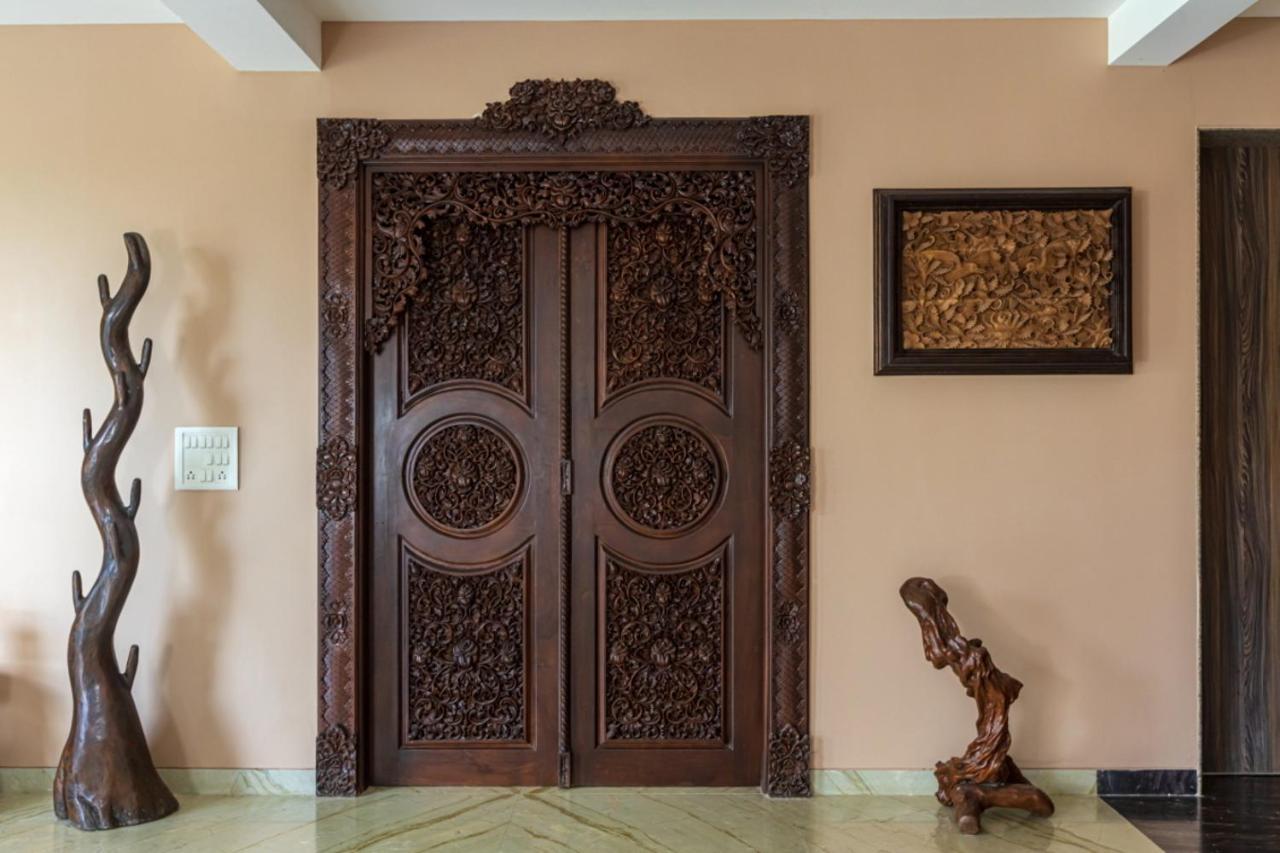 Saffronstays Aura, Alibaug - Luxury Pool Villa With A Game Room And Spacious Lawn 알리바그 외부 사진